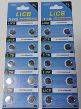 LiCB 371 SR920SW Watch Batteries 20 Pack New Sealed AG6 LR920 Button Cell