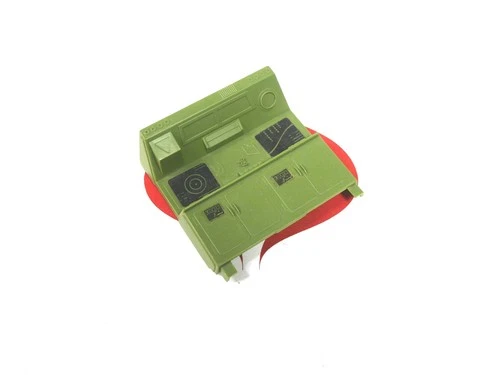 GI Joe Vehicle USS FLAGG Control Room Insert 1985 Original Part