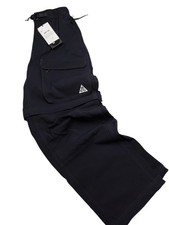 Nike ACG Smith Summit UV Repel 2 In 1 Cargo Pants Black Mens Size XS HV0591-010