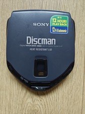 Sony Discman CD Player D-171 Walkman Black/Grey Working Tested