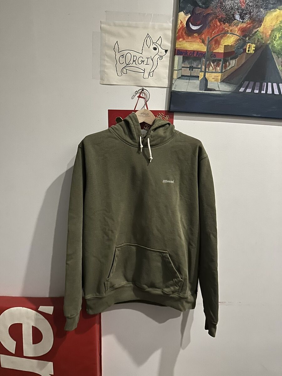 JJJJound J/95 Hoodie “Utility Green” Size Large bape supreme ...