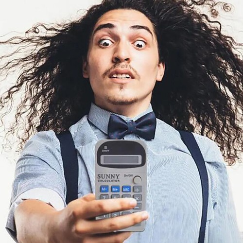 Jouet de farce électrique faux modèle de calculatrice - Photo 7/11