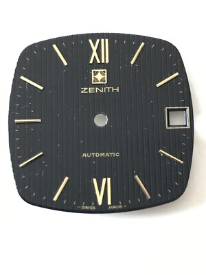ZENITH Vintage Zifferblatt für Automatik, 28,1x28,1 mm, NOS, 2542, 2562, 2572
