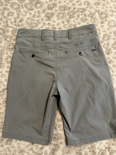Hurley Nike Dri-FIT Boys Sz 16 Gray Lightweight Board Shorts Stretch T8 - Picture 5 of 6