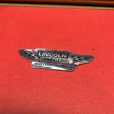 SMALL LINCOLN ELECTRIC MOTORSPORTS FOIL STICKER DECAL ORIGINAL