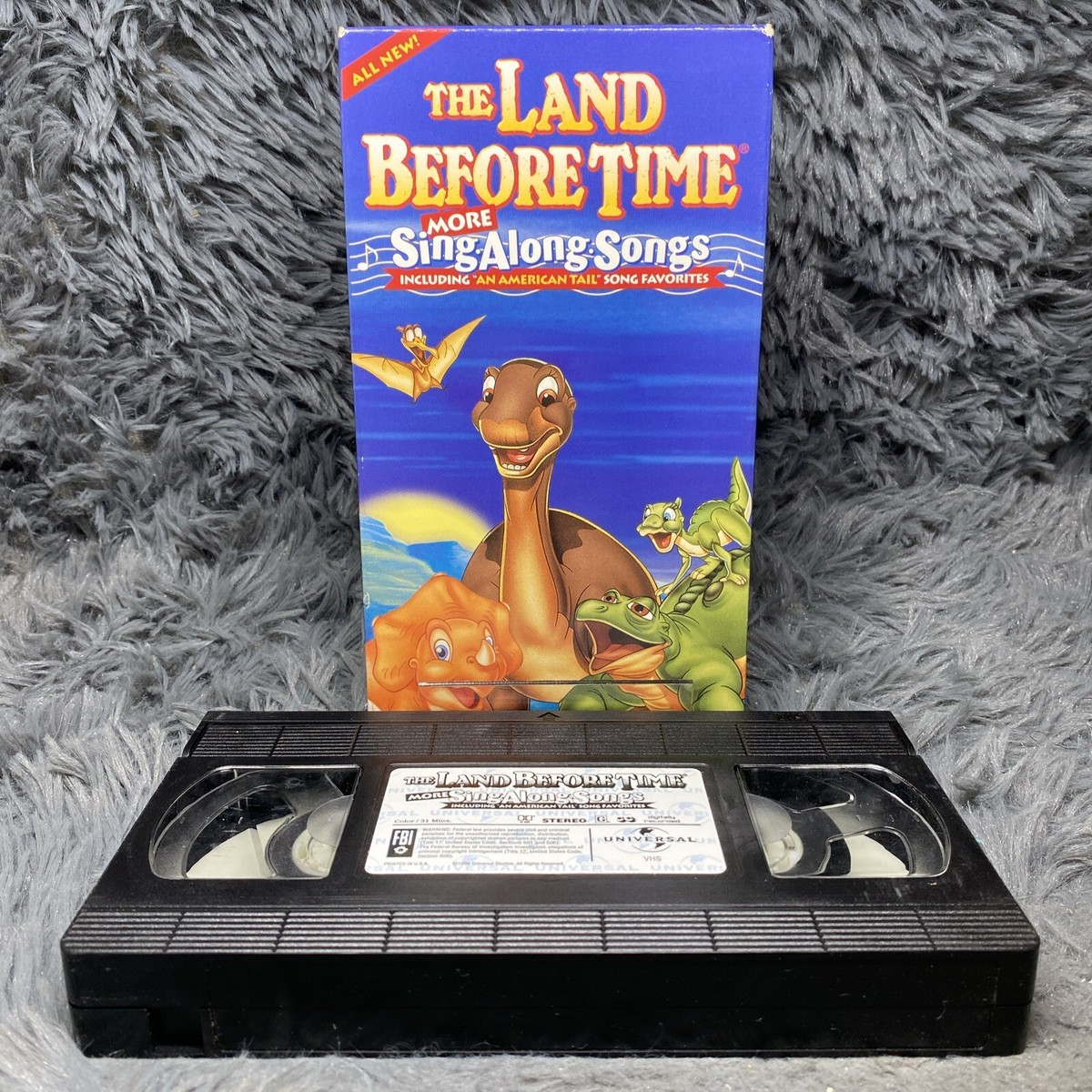 The Land Before Time More Sing Along Songs VHS Tape 1998 An