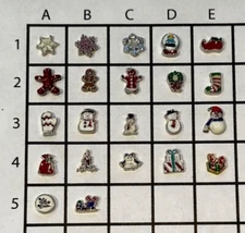 Floating Charms to fit Origami Owl #2 Buy 4 Get 1 Free MESSAGE FOR FREE CHARM!