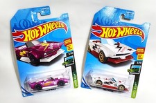 Hot Wheels Track Manga Speed Blur Pink White Pair Anime FYD36-D9C0E FYF35-D9C0K