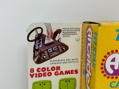 Vintage Coleco Telstar Arcade Video Game Cartridge #2 Box - No