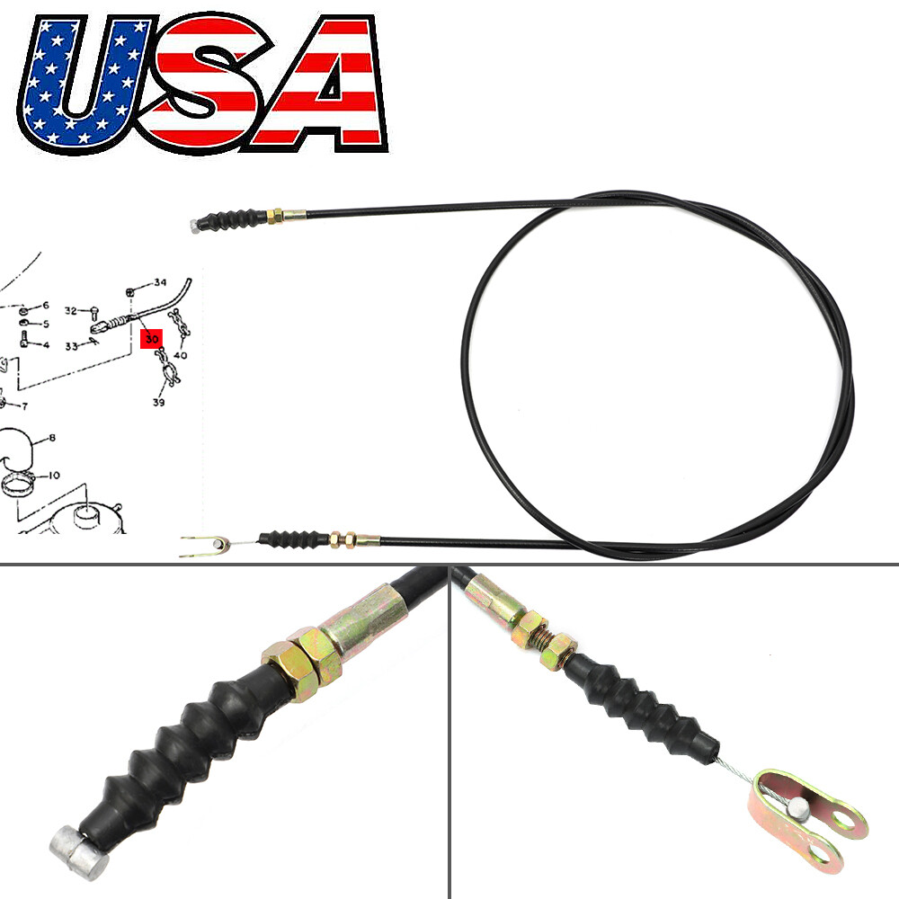 Accelerator Throttle Cable for Yamaha G2 G8 G9 G11 G14 Golf Cart 4-Cycle 1985-94