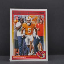 2024 Panini Score NFL KAMAL HADDEN RC Rookie #378 Kansas City Chiefs