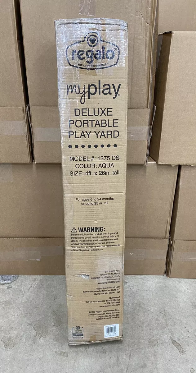 Regalo deluxe portable play cheap yard
