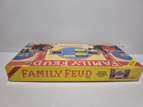 Family Feud Board Game 1989 Croner Grundy Television Unplayed Unpunched - Picture 9 of 13