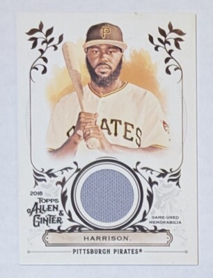 2018 Topps Allen Ginter Josh Harrison Relic A #fsra-jh Patch Memorabilia Pirates