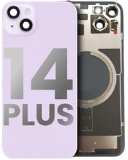 Back Glass With Steel Plate With MagSafe Magnet Pre-Installed For iPhone 14 Plu