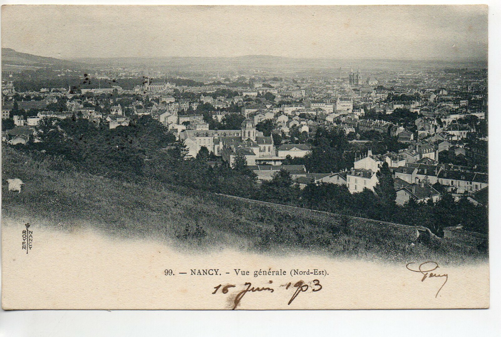 CPA Audun le Roman Meurthe et Moselle, Rue de la Gare