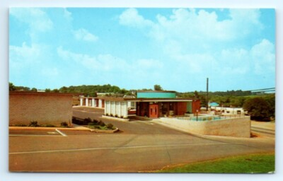 #ad VTG Statesville North Carolina Motor Lodge Streetview Chrome Postcard A4 $3.74