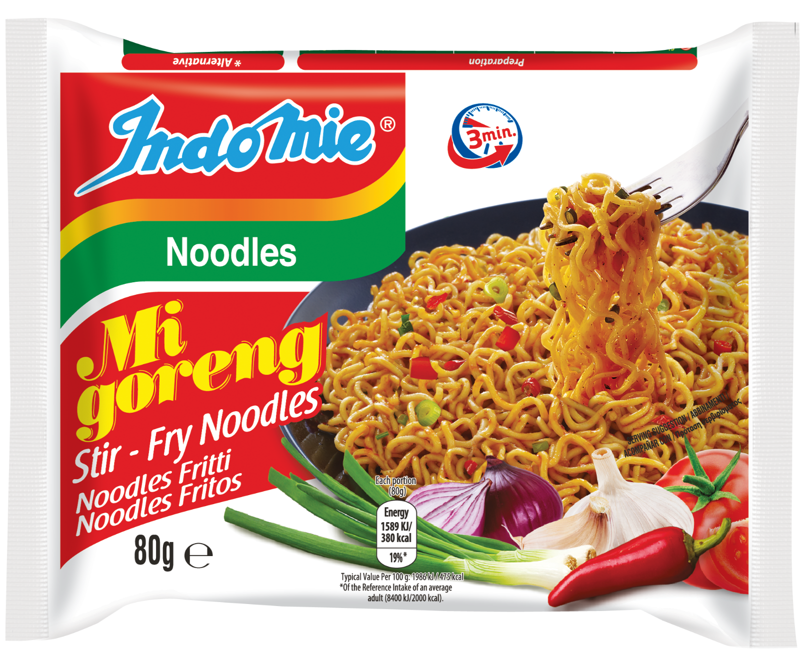 Indomie Mi Goreng Fried Noodles 80G Authentic Indonesian Premium Instant Noodles - Image 6