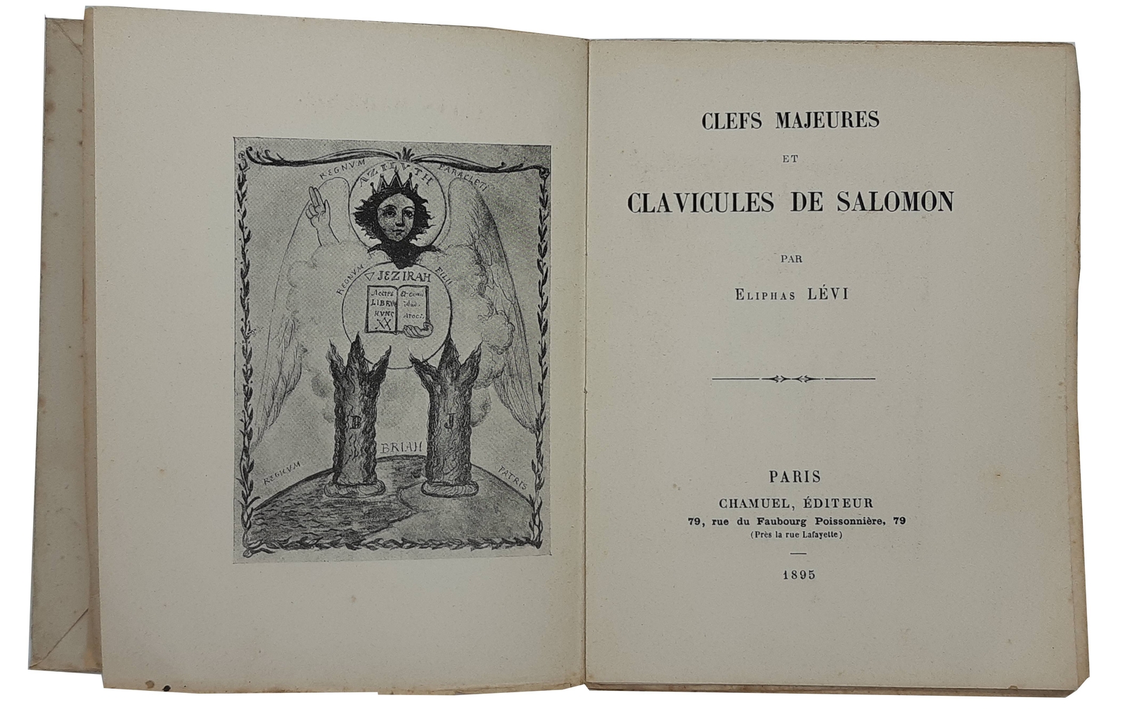 Eliphas Levi Clefs Majeures and Clavicules de Salomon