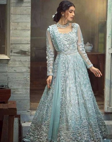 best wedding gown heavy worked dress 