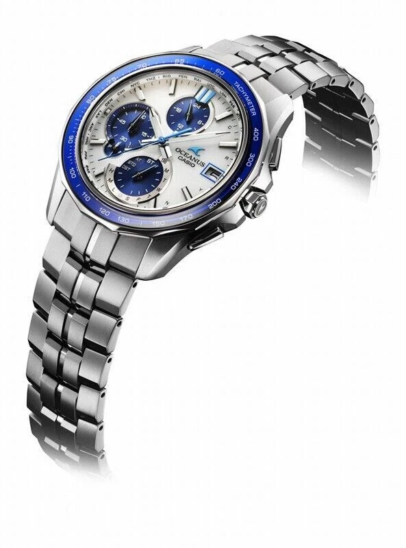 Casio Oceanus Manta OCW-S7000D-7AJF Radio Solar Hombre Reloj Bluetooth Nuevo en Caja