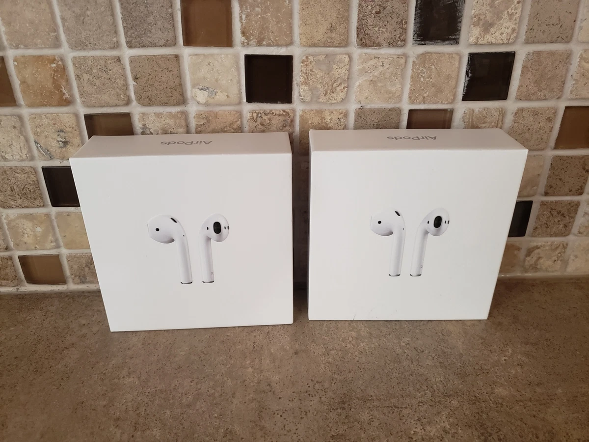 APPLE MV7N2BE A AIRPODS 2ND GENERATION BOX ONLY A4 5 eBay