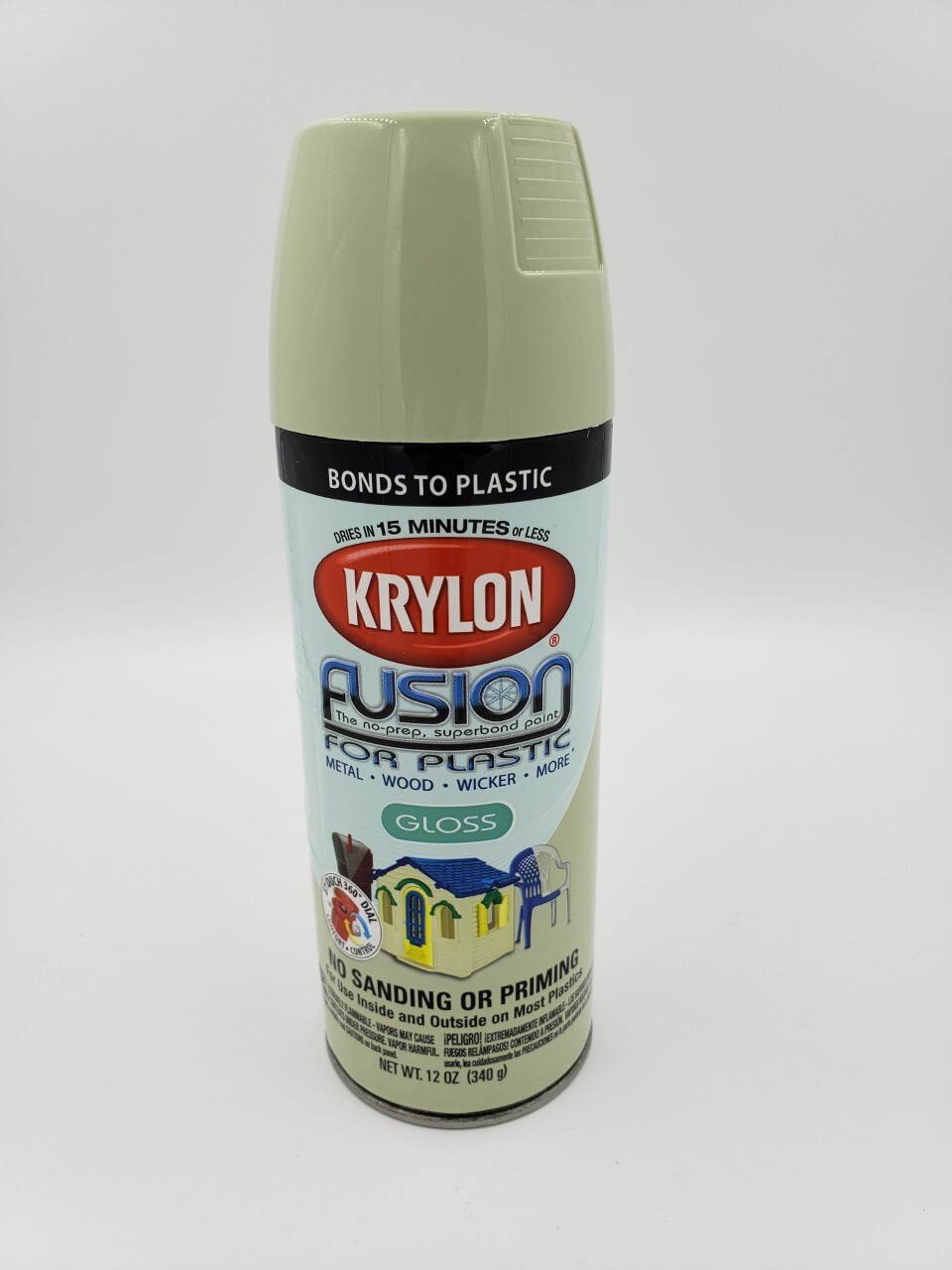 Krylon Fusion For Plastic Gloss 2335 Honeydew Ambrosia eBay