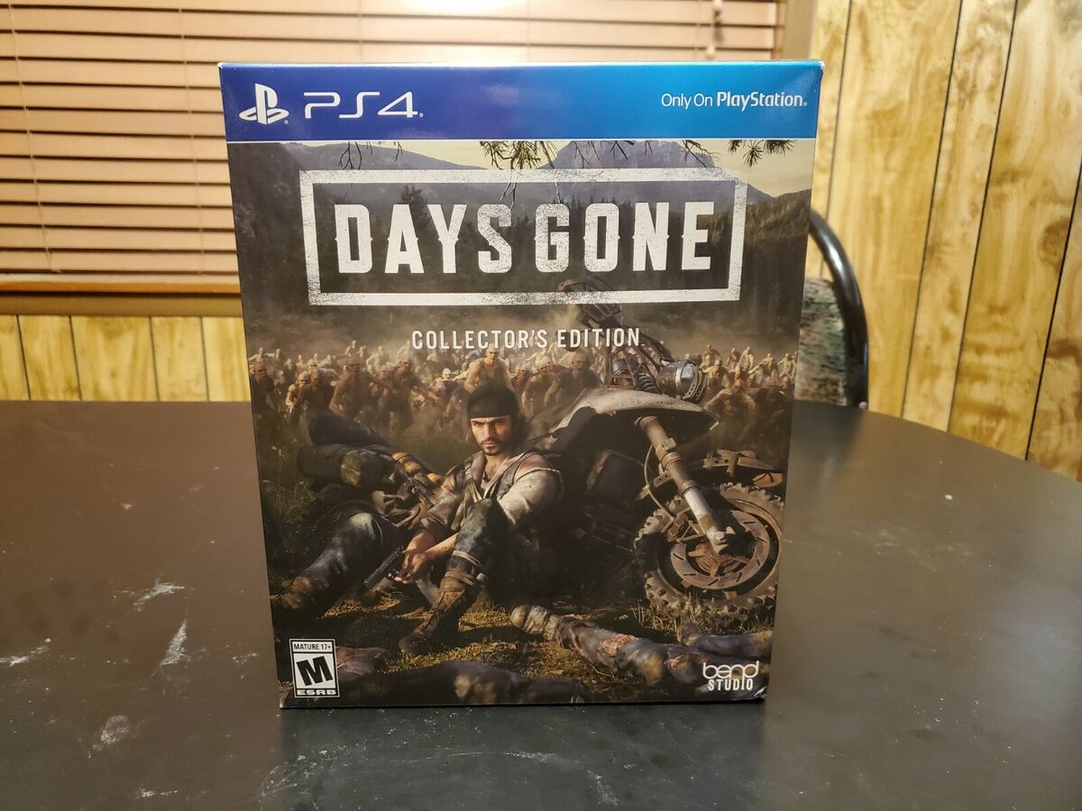 Days Gone Collector's Edition on PS4 - Brand New Opened Only Once  711719522461