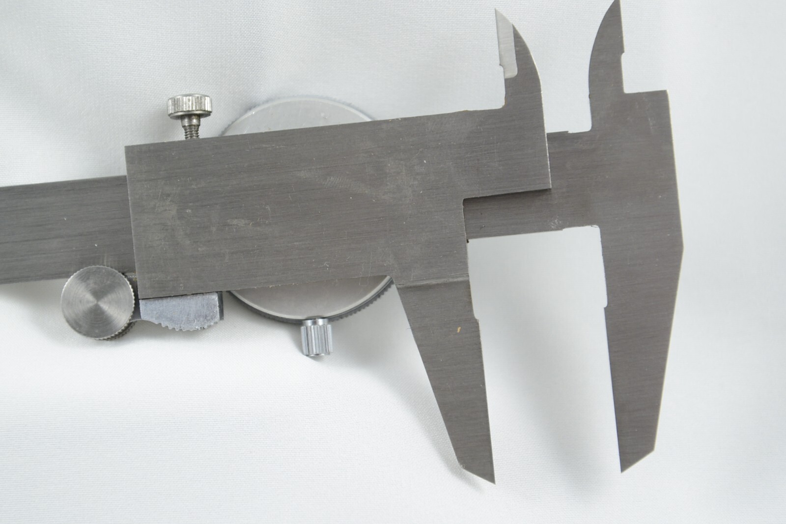 RCBS 6" Stainless Steel Dial Caliper Case Length Gauge w/Case & Inst