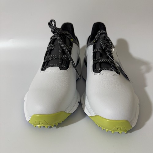 Footjoy Hombres Talla 8 Pro/SLX Carbono Impermeable Zapatos de Golf Blanco/Negro 56918 NUEVO - Imagen 3 de 10
