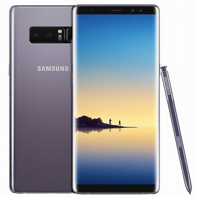 Samsung Galaxy Note 8 N950F/DS 64GB FACTORY UNLOCKED Dual Sim Smartphone Purple