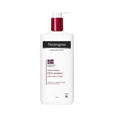 Neutrogena Intense Repair Cica Emulsion   450ml Deep Moisturizing & Skin Barrier
