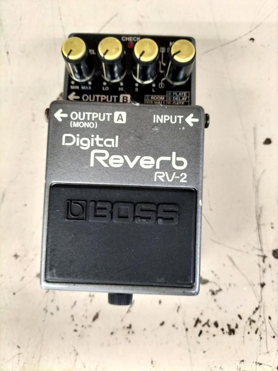 BOSS RV-2 Reverb Compact size digital reverb | eBay