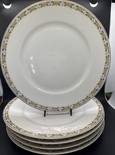 READ -Set 5 Theodore Haviland H4558 Limoges France 9.5 In Dinner Plates Floral