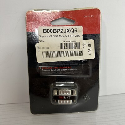 Gigaware Male-to-Male Serial Coupler - Computers Accessories 26-1410