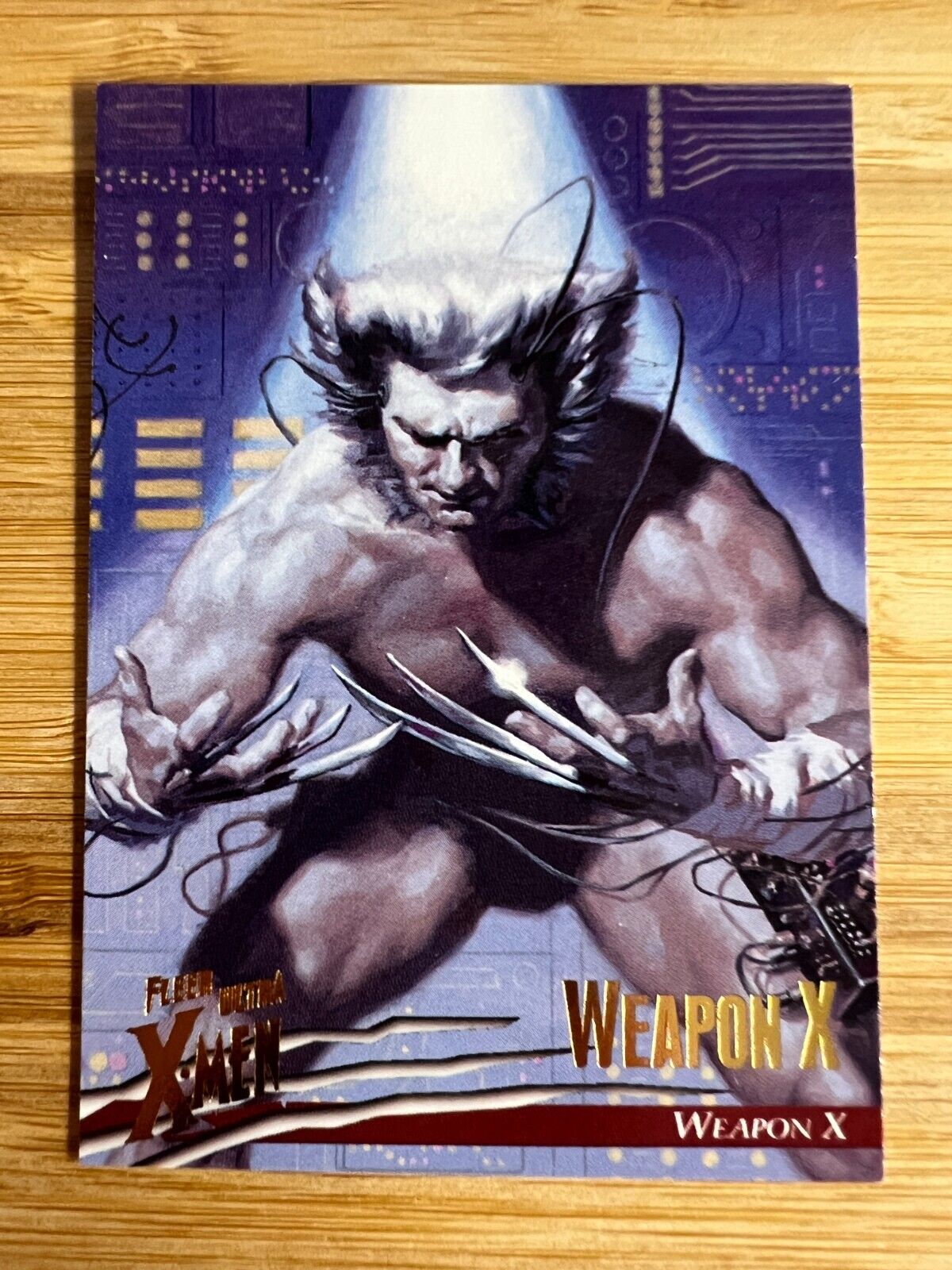 1996 Fleer Ultra X-Men Wolverine Dealer Sell Sheet Promotion NMM Promo  Marvel