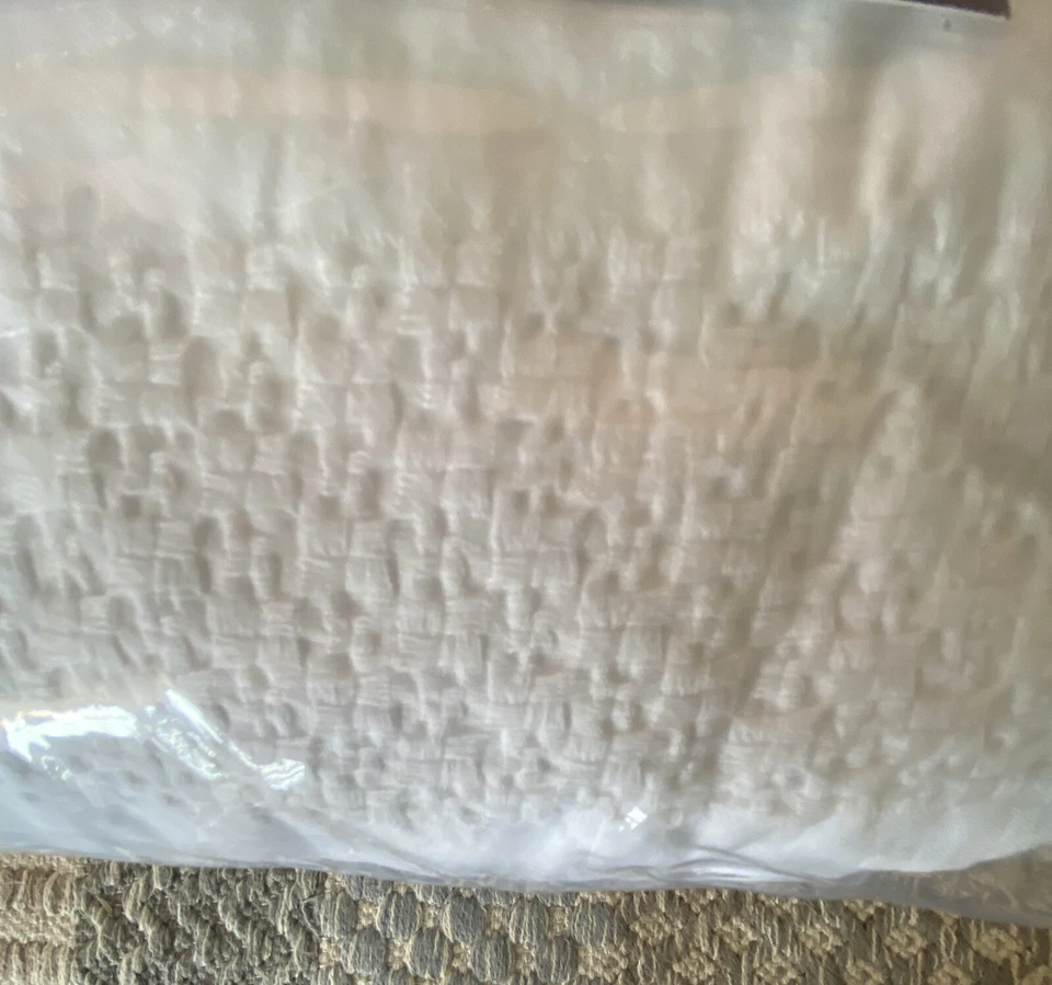 Charter Club дамасская коллекция 3 шт. полный/королева пододеяльник комплект белый рекомендуемая розничная цена производителя $215.@ - Изображение 3 из 4