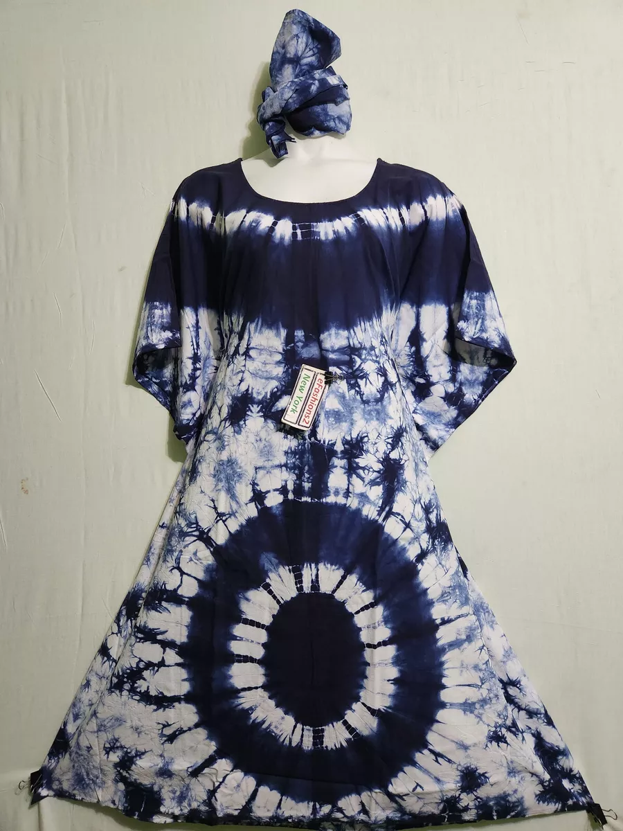 Tie dye kaftan clearance dress
