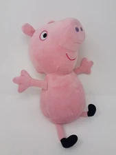 12" Peppa Pig Hug N Oink Plush Doll Animated Talking Plush Works Farm Animal 