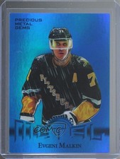 2024-25 Skybox Metal Universe 2013 Retro PMG Blue 19/50 Evgeni Malkin #RT-16
