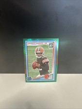 2025 Donruss Optic Shedeur Sanders #203 Green Wave (RC)