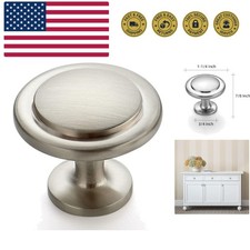 15 Pack 1-1/4 inch Kitchen Cabinet Knobs Dresser Knobs Drawer Knobs Brushed N...