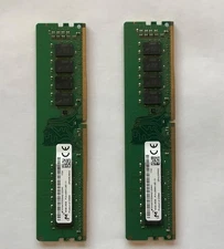 32GB 2x16 DDR4 RAM 2666 MHz, Used