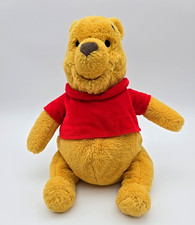 Disney Store Winnie the Pooh Bear Stuffed Animal Plush 12  Open Eyes