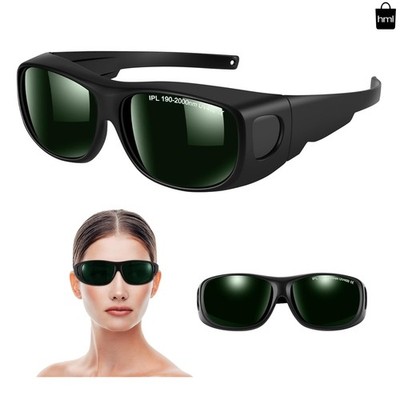 IPL Laser Safety Glasses for Hair Removal, 190 2000nm Eye Protection, OD 4+ P...