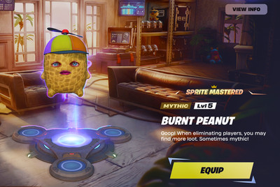Burnt Peanut Sprite Fortnite