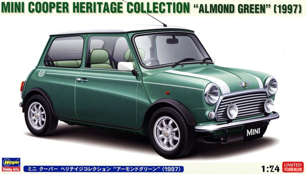 HASEGAWA 1/24 HA20789 Mini Cooper Heritage Collection `Almond