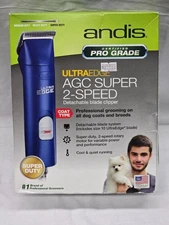 Andis AGC Super 2-Speed Detachable Blade Professional Pet Dog Clipper 23275