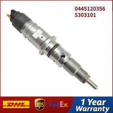 0445120356 5303101 Common Rail Diesel Fuel Injector For Cummins Qsc8.3 Qsb6.7