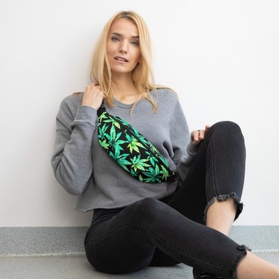 Weed Leaf Fanny Pack - FREE SHIPPING
